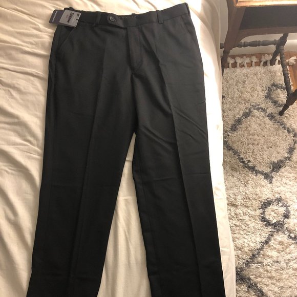 Black Merino Wool Pants (NWT) - Picture 5 of 6